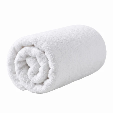 Funda blanca de rizo para camilla Weelko