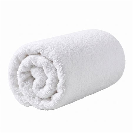Housse blanche en tissu éponge pour table de soins Weelko