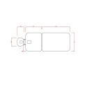 Weelko Spa Massage Table with Two Sections, Storage and Multi-Position Headrest -Weelko -Aesthetic treatment tables