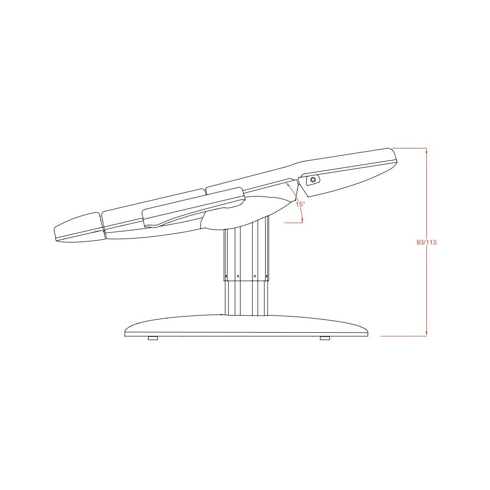 Lettino Elettrico Weelko CITY: Comfort e Stile Minimalista di Alta Gamma -Weelko -Lettini e poltrone