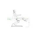 Camilla Eléctrica de estética Weelko Supreme Plus 3 motores -Weelko -Camillas y sillones