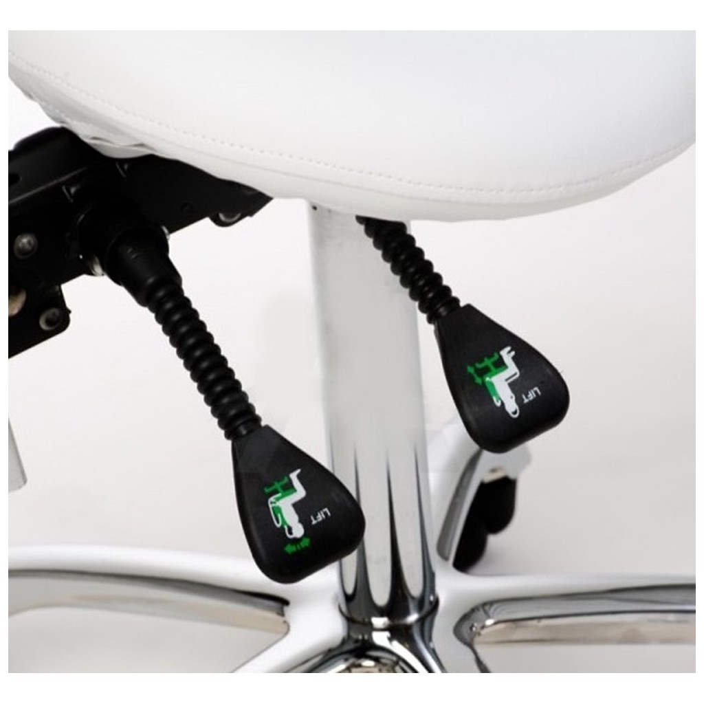 Taburete ergonómico con respaldo Weelko