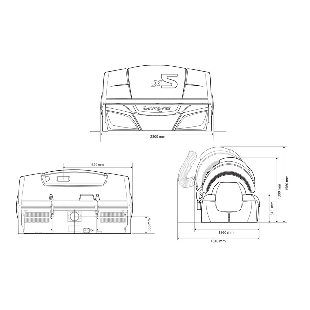 Luxura X5 34 SLI Balance - Solarium de Alta Gama