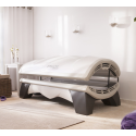 Hapro Proline 28/1 C White Pearl - Liegendes Solarium -Hapro -Integrale Solarien