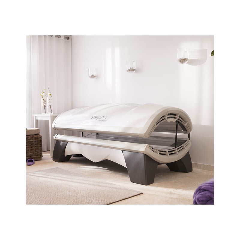 Hapro Proline 28/1 C White Pearl - Liegendes Solarium -Hapro -Integrale Solarien