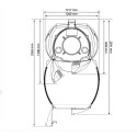 Hapro Luxura V Cabin - Vestidor para bronceado autónomo -Hapro -ACCESORIOS