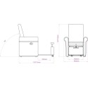 Sillón de Pedicura SPA Multifuncional Lumina Weelko -Weelko -Camillas y sillones