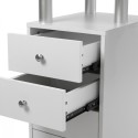 Table de Manucure Weelko Claire avec Aspirateur et Tiroirs -Weelko -tables de manucure