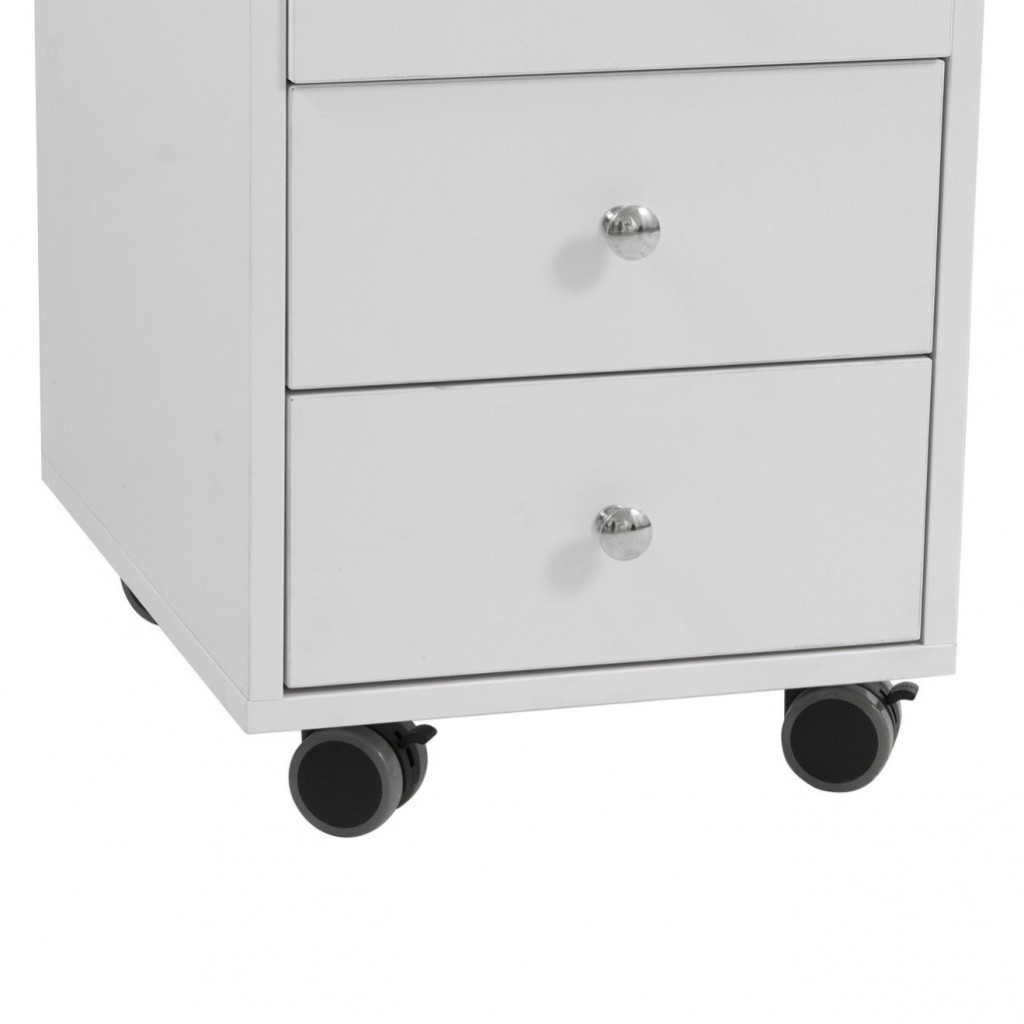 Claire manicure table with integrated vacuum - Weelko