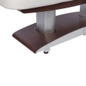 Table de Spa Électrique 4 Moteurs Marron Weelko - Confort et Élégance -Weelko -Tables et fauteuils de pédicurie