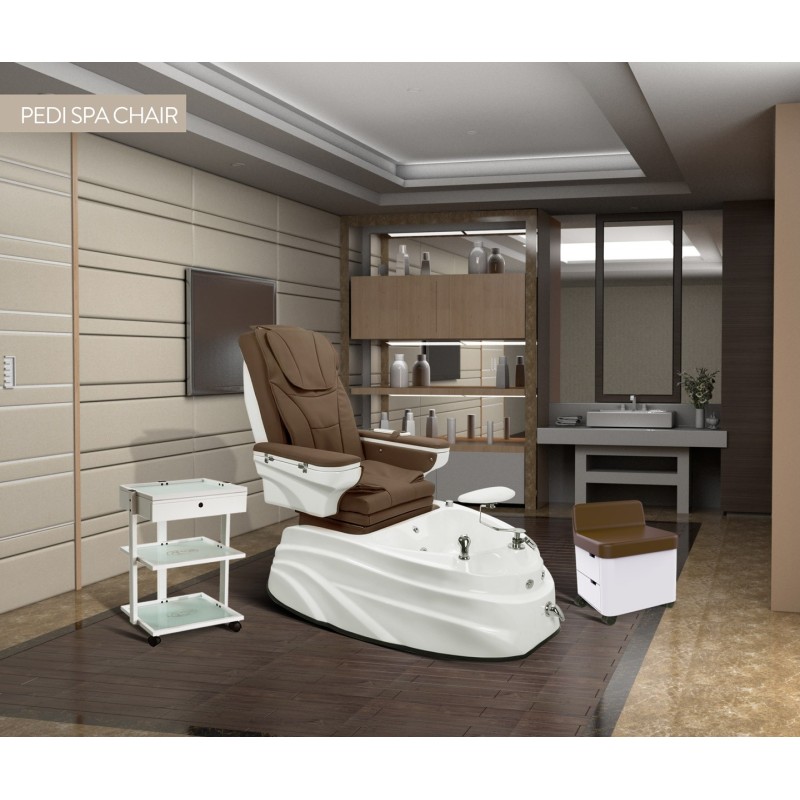 Fauteuil Spa Électrique Pédicure Weelko avec Massage et Hydro-massage -Weelko -Tables et fauteuils de pédicurie