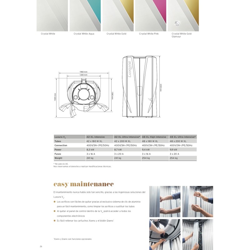 Hapro Luxura di Collagene e di Sole V6 44 XL Balance -Luxura -Hapro