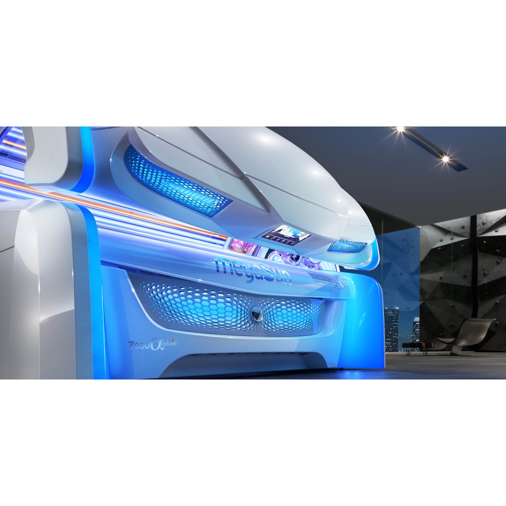Solarium MegaSun 7000 Alpha extraSun avec BeautyBooster -Megasun -Solarium Megasun