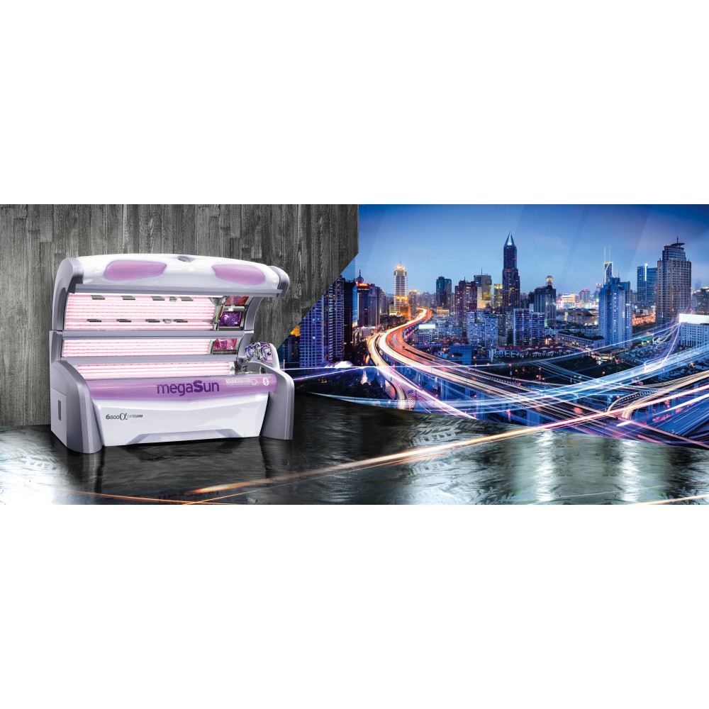 Megasun Hurricane 6800 Alpha Solarium mit UVA/UVB -Megasun -Megasun-Solarium