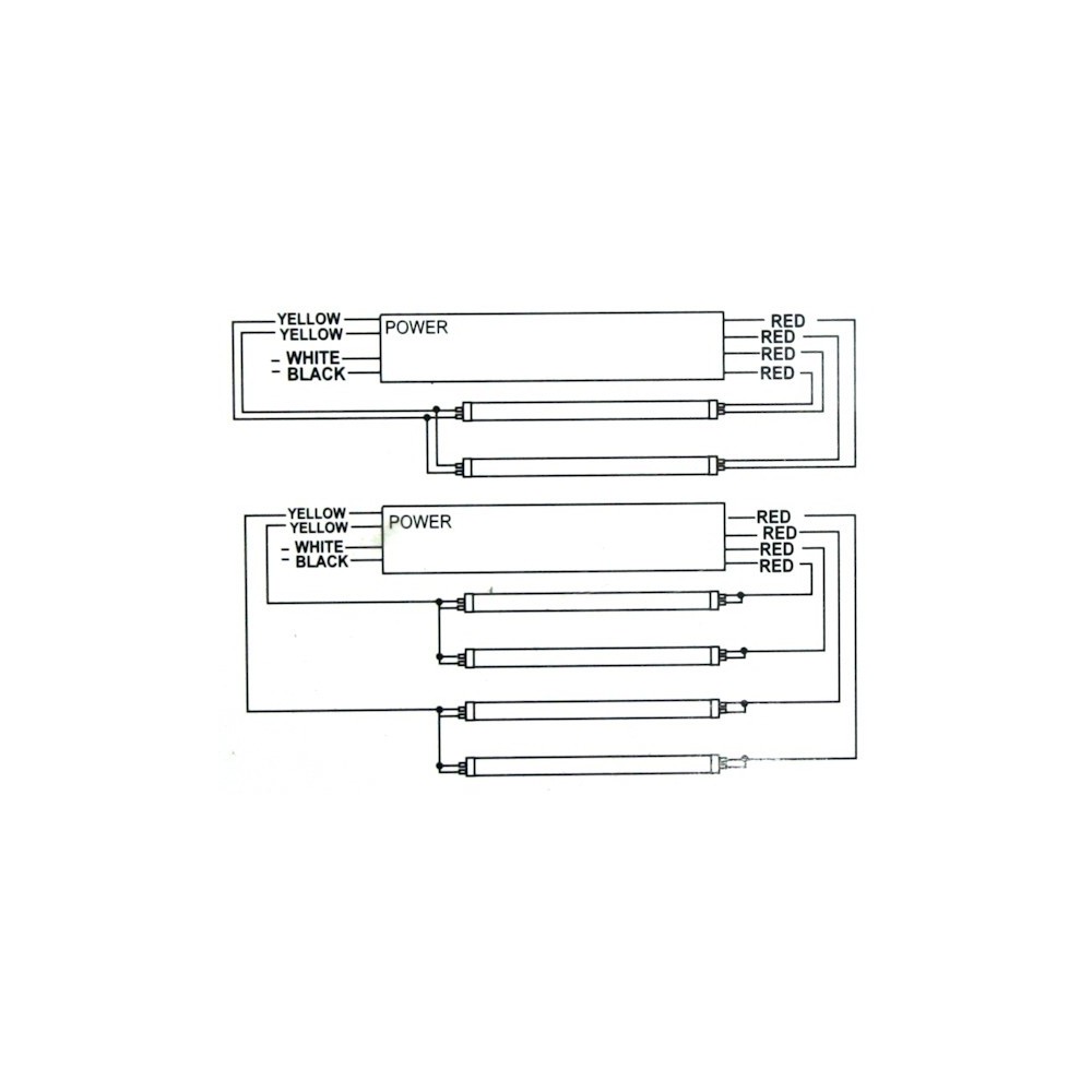 Electronic ballast 2x160W or 4x100W - -Ballast
