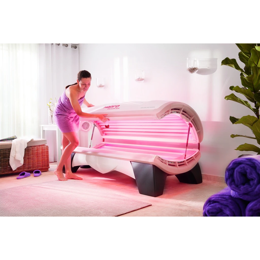 Hapro Collagen&Sun 24 Cama Solar Doméstica con UV y Luz Roja