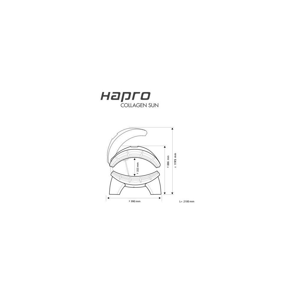 Hapro Collagen&Sun 26/5 Solarium bronceado y cuidado de la piel -Hapro -Solariums Integrales