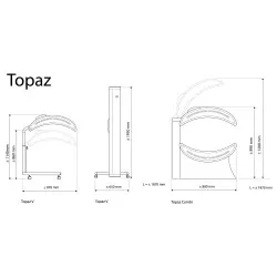 Hapro Topaz 24/1 Combi - Solarium horizontal con facial