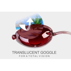 Lessian Giss Lunettes de Protection Full Vision pour Solarium avec Étui – Conçues pour le Bronzage UV
