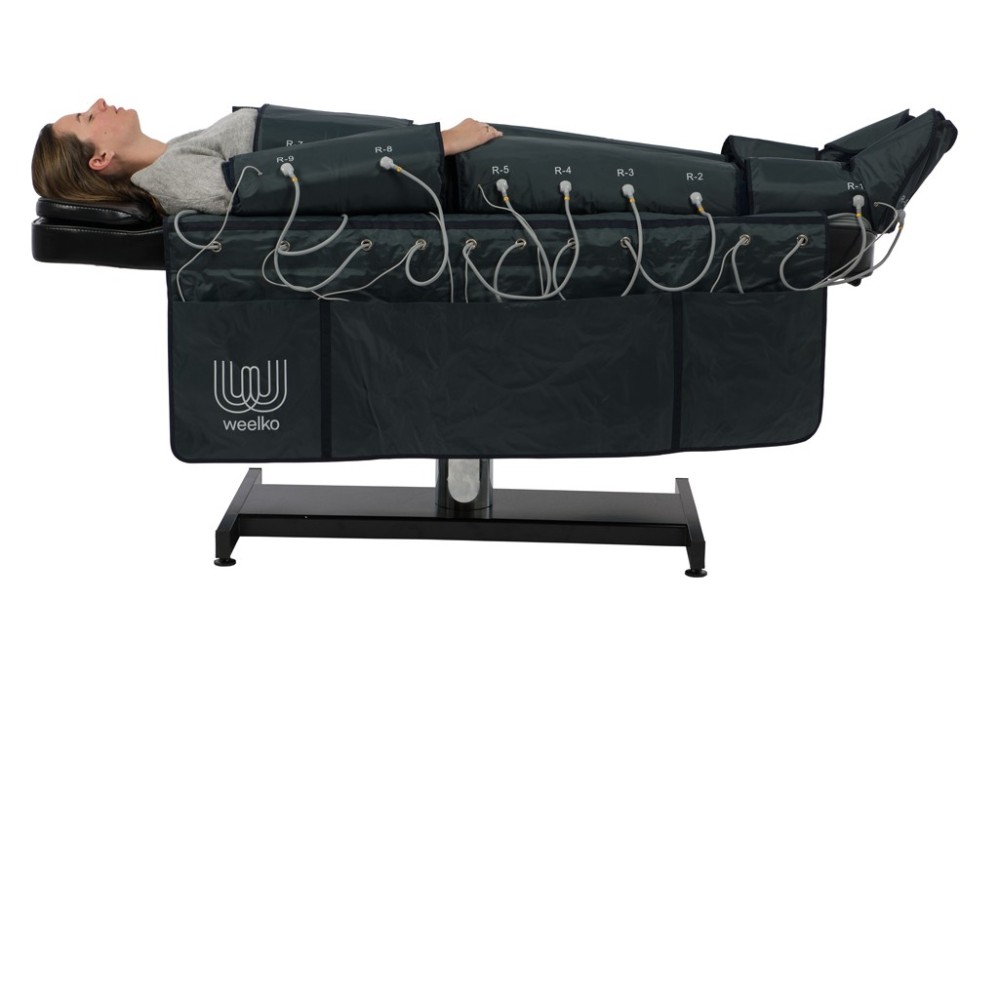 Presoterapia e Termoterapia HighTech Sauna Air - Equipamento de Estética Weelko -Weelko -Máquinas de Pressoterapia Profissional