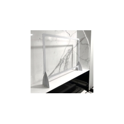 Painel acrílico para mostrador transparente com janela inferior Glasspack