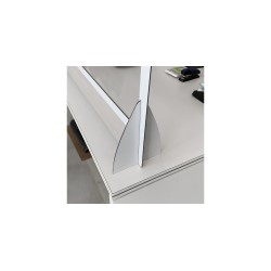 Painel acrílico para mostrador transparente com janela inferior Glasspack