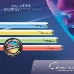 Cosmedico Cosmofit+ COLYOUR Red R 30 tubos UVA 160 W para solários profissionais