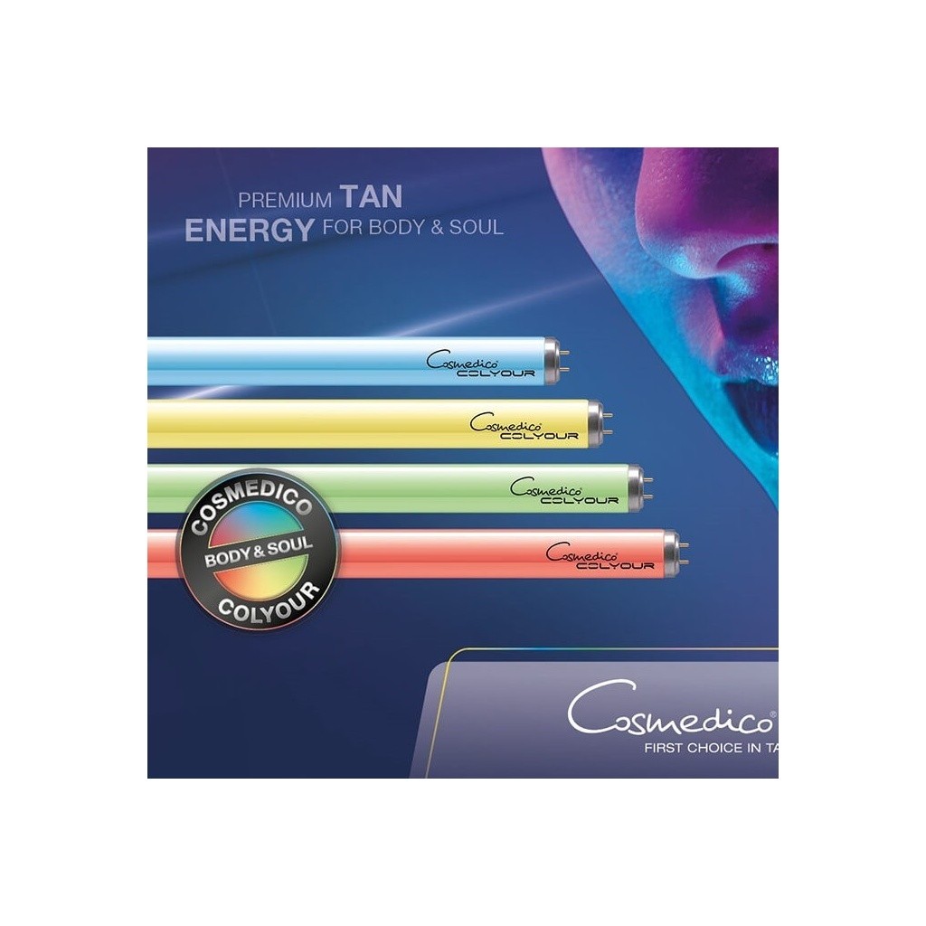 Cosmedico COLYOUR BLUE tubi UVA R 31 100 W per solarium professionali