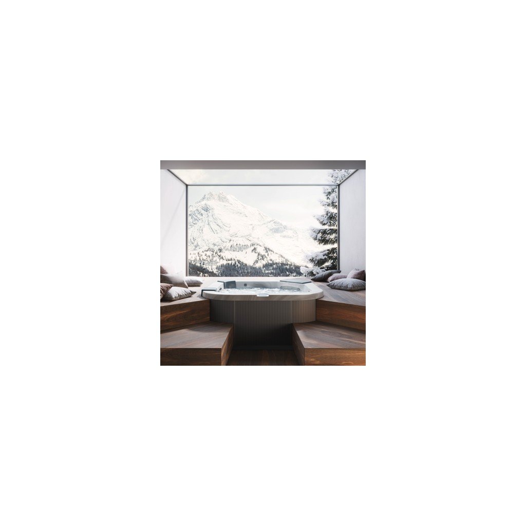 Jacuzzi Delfi Outdoor Whirlpool mit 16 PowerPro Jets und 10 Blower