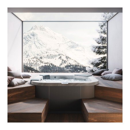 Jacuzzi Delfi Vasca Idromassaggio Esterna con 16 Jets e 10 Soffiatori