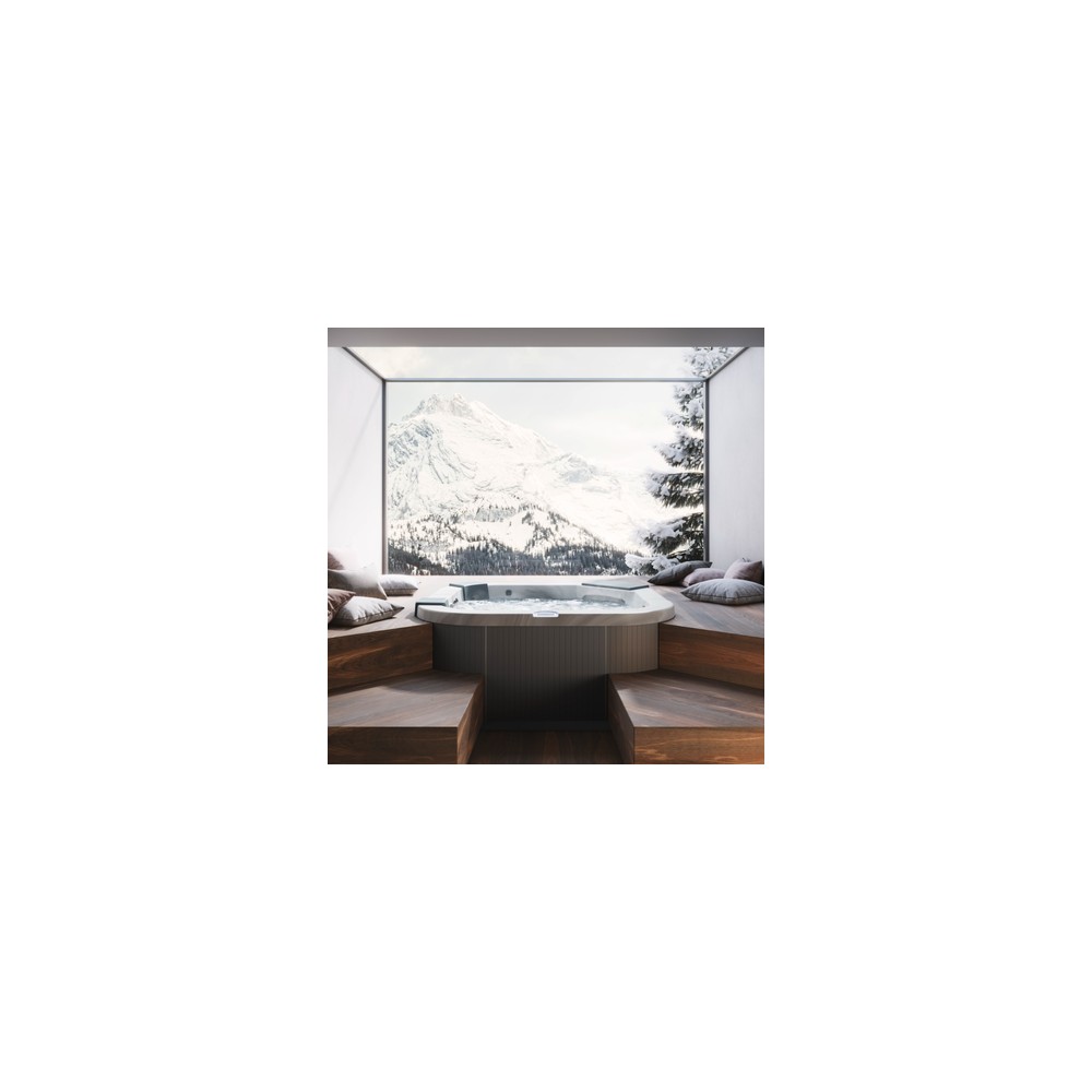 Jacuzzi Delfi Outdoor Whirlpool mit 16 PowerPro Jets und 10 Blower - -Spa