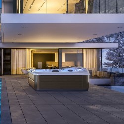 Jacuzzi J-495: Spa de lujo con hidromasaje personalizado y tecnología avanzada - -Spas