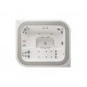 Jacuzzi Virtus Pro Spa with Nautilus-Inspired Design and Fast Drainage - -Spa