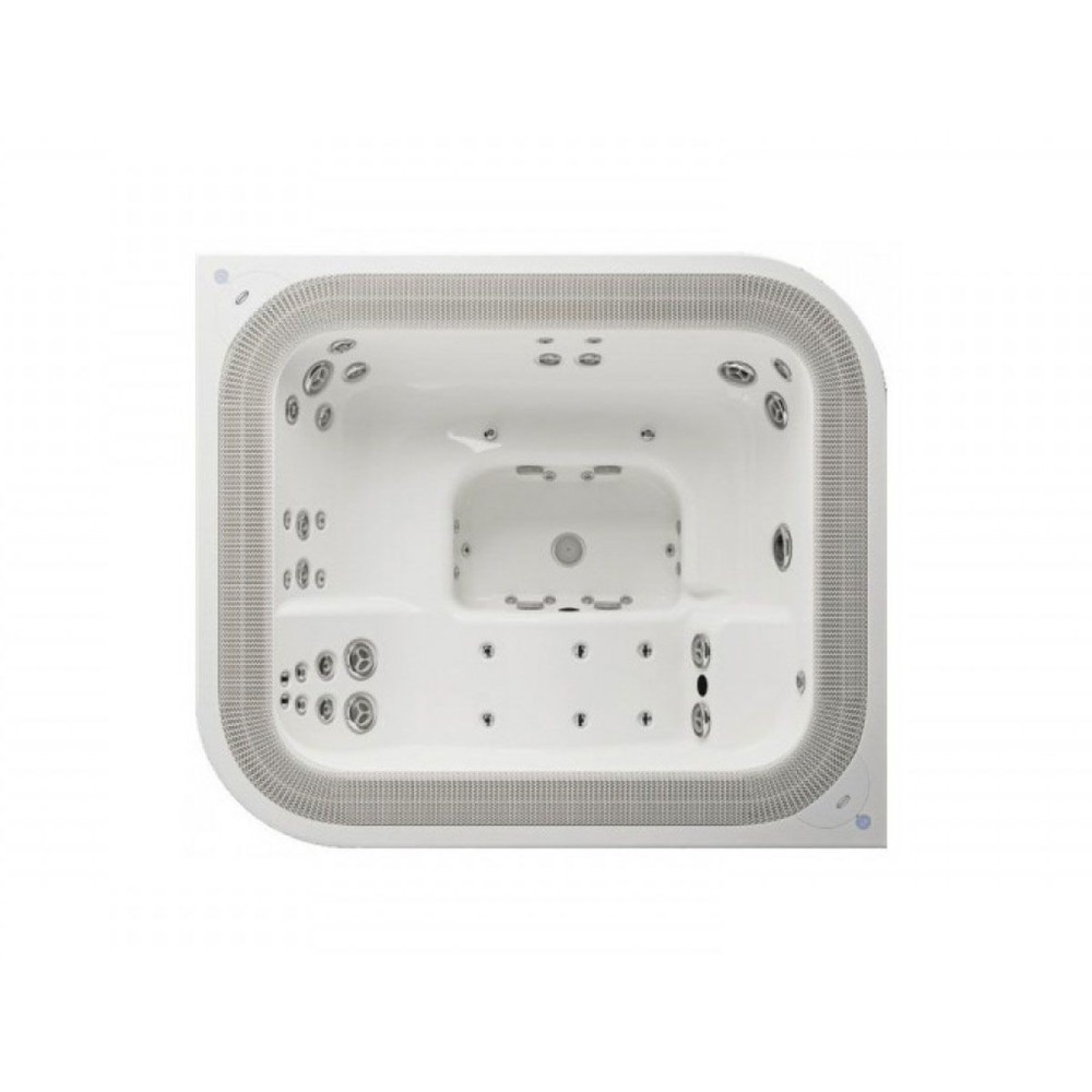 Jacuzzi Virtus Pro Spa with Nautilus-Inspired Design and Fast Drainage - -Spa