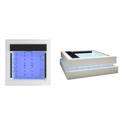 Jacuzzi Cube Spa für 4 Personen mit ECO SPA System und LED-Beleuchtung