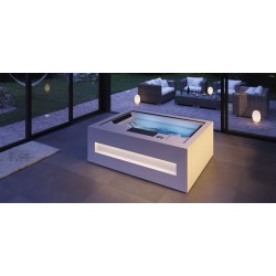 Jacuzzi Home Spa de Hidromasaje con LED y Wifi - -JACUZZI