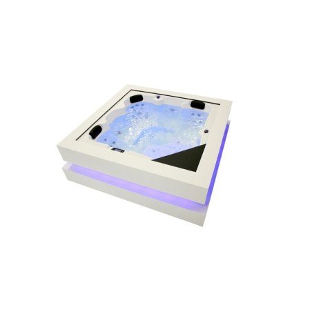 Jacuzzi Ergo Spa Cube: Hidromasaje LED y Desinfección UV