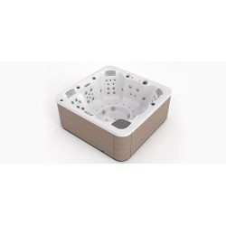 Jacuzzi Soft Spa Exterior con EcoSpa y Masaje de Burbujas - -JACUZZI