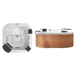 Jacuzzi Delfi2 Hidromasaje 4 Plazas con 16 Jets PowerPro - -JACUZZI