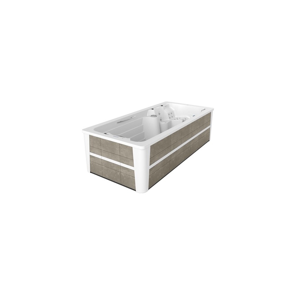 Jacuzzi Amazon SwimSpa avec jets turbo et LED - -JACUZZI