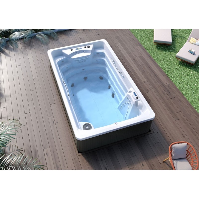 Jacuzzi Pool Swimspa Compact: piscina y hidromasaje para toda la familia - -JACUZZI