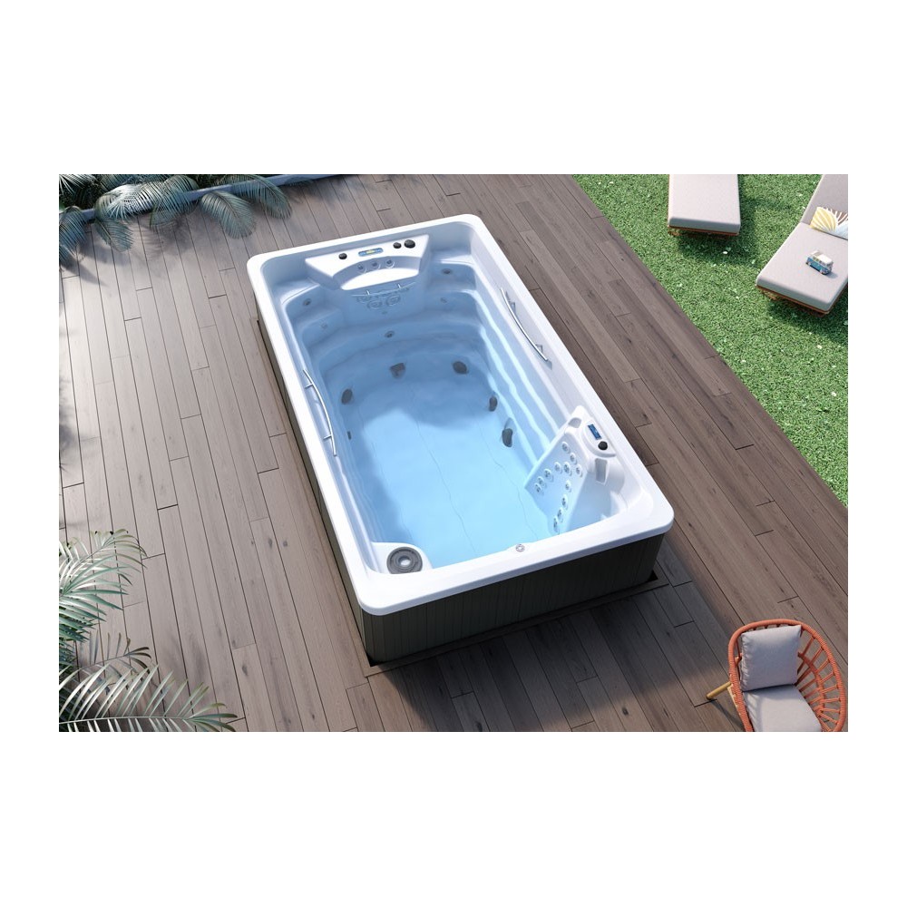Jacuzzi Pool Swimspa Compact: piscina y hidromasaje para toda la familia - -JACUZZI