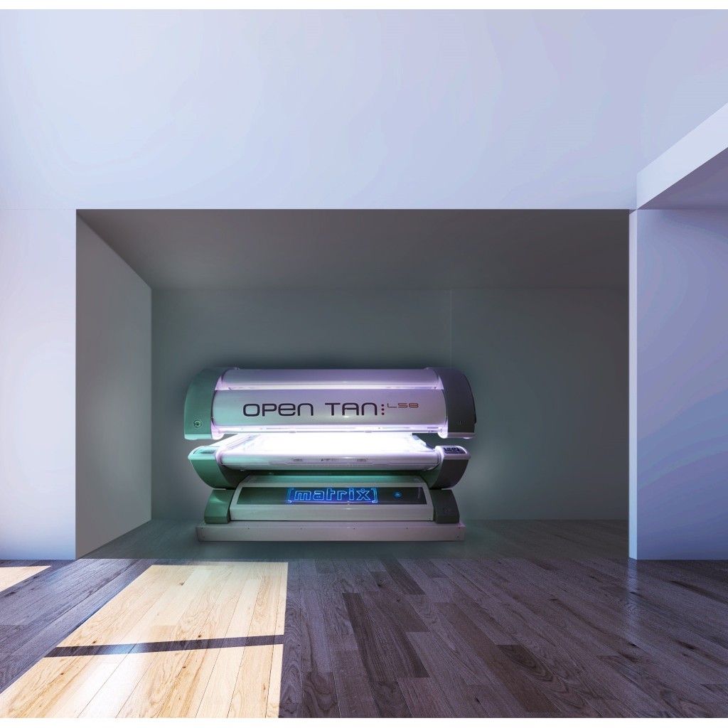Solarium Matrix Open Tan L58-ER avec tubes UVA et lampes haute pression