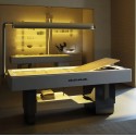 Lettino da massaggio a vapore AQUA con Cromoterapia e Musicoterapia - -Lettini e poltrone