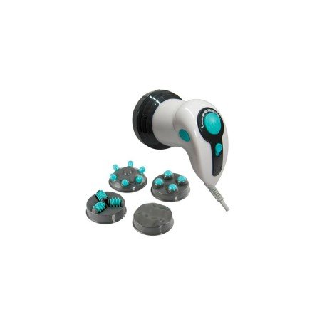 Weelko Massager Portable avec Têtes Interchangeables et Infrarouge