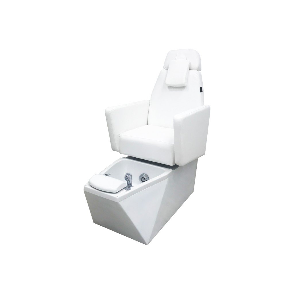 Poltrona per pedicure motorizzata con LED e tapizzato in PU - NeoBeauty