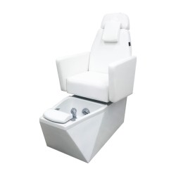 Poltrona per pedicure motorizzata con LED e tapizzato in PU - NeoBeauty