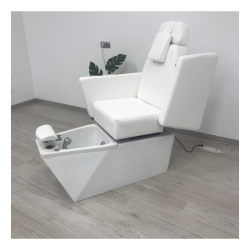 Poltrona per pedicure motorizzata con LED e tapizzato in PU - NeoBeauty