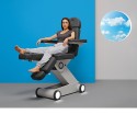 Poltrona Podologica e Pedicure Elettrica B'Light White Weelko -Weelko -Lettini e poltrone