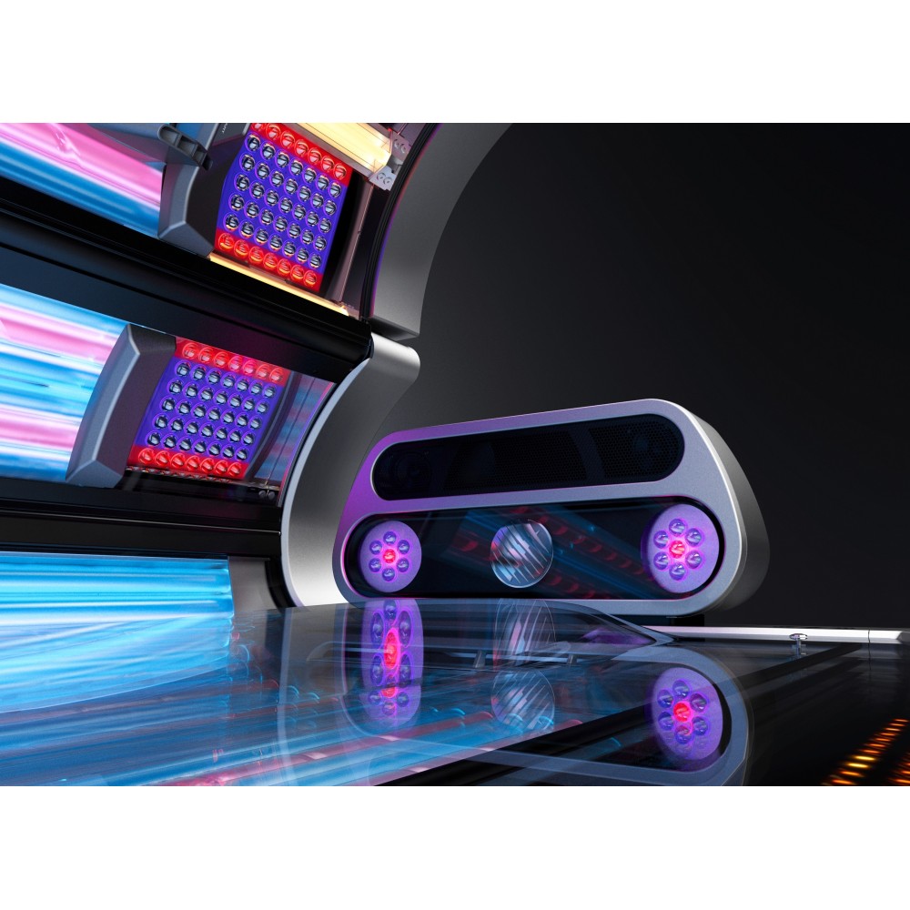 Megasun P9S HybridSun Solarium com LEDs UVA e UVB -Megasun -Megasun Solarium